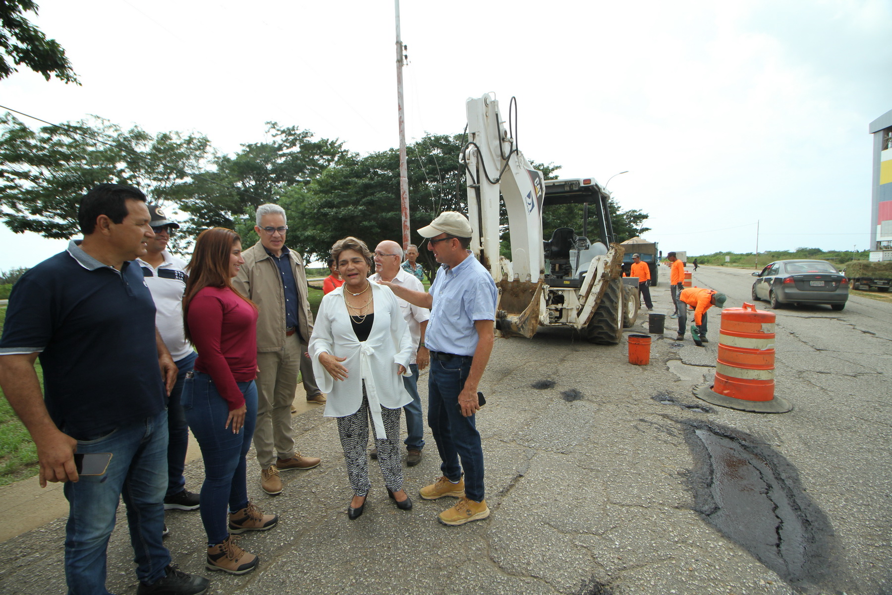 Gobierno Insular Inicia Recuperaci N De Metros De Vialidad En La